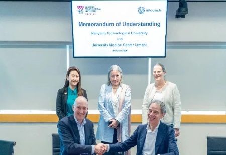 NTU Singapore, UMC Utrecht Team Up to Address Global Health